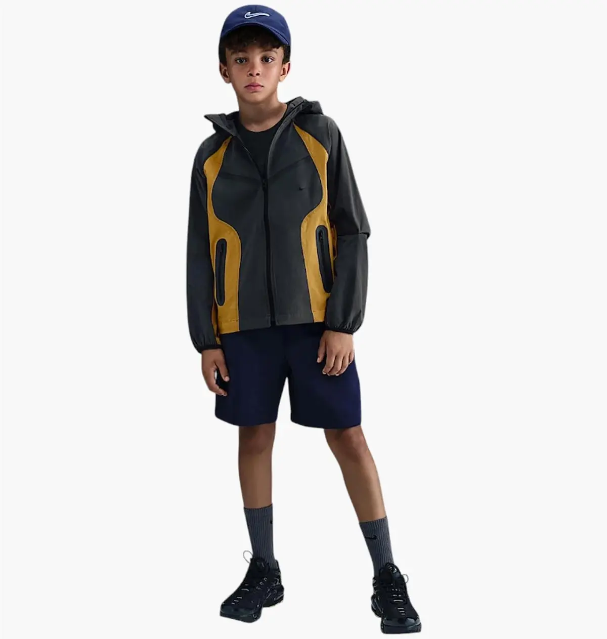 Вітровка дитяча Nike Techolder Kids (Boys) Woven Jacket Olive/Yellow