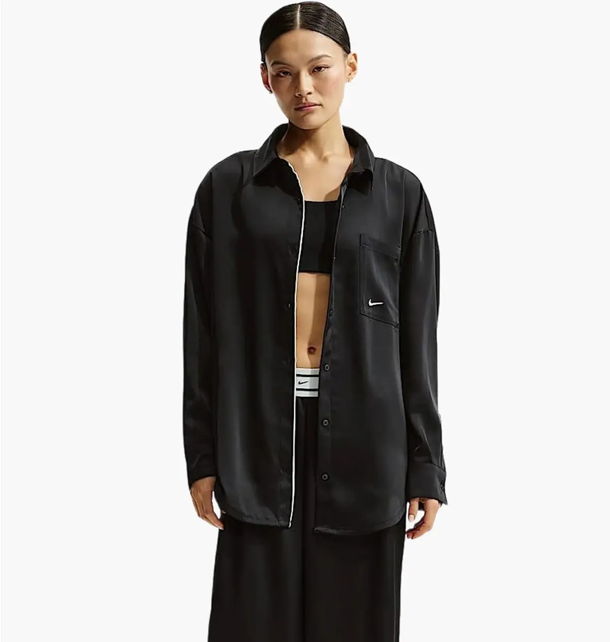 Футболка жіноча Nike Sportswear Oversized Black