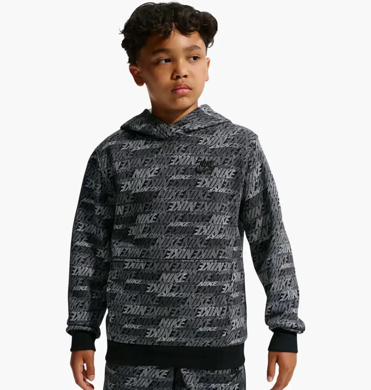 Светр дитячий Nike Club Fleece сірий IM4938-010