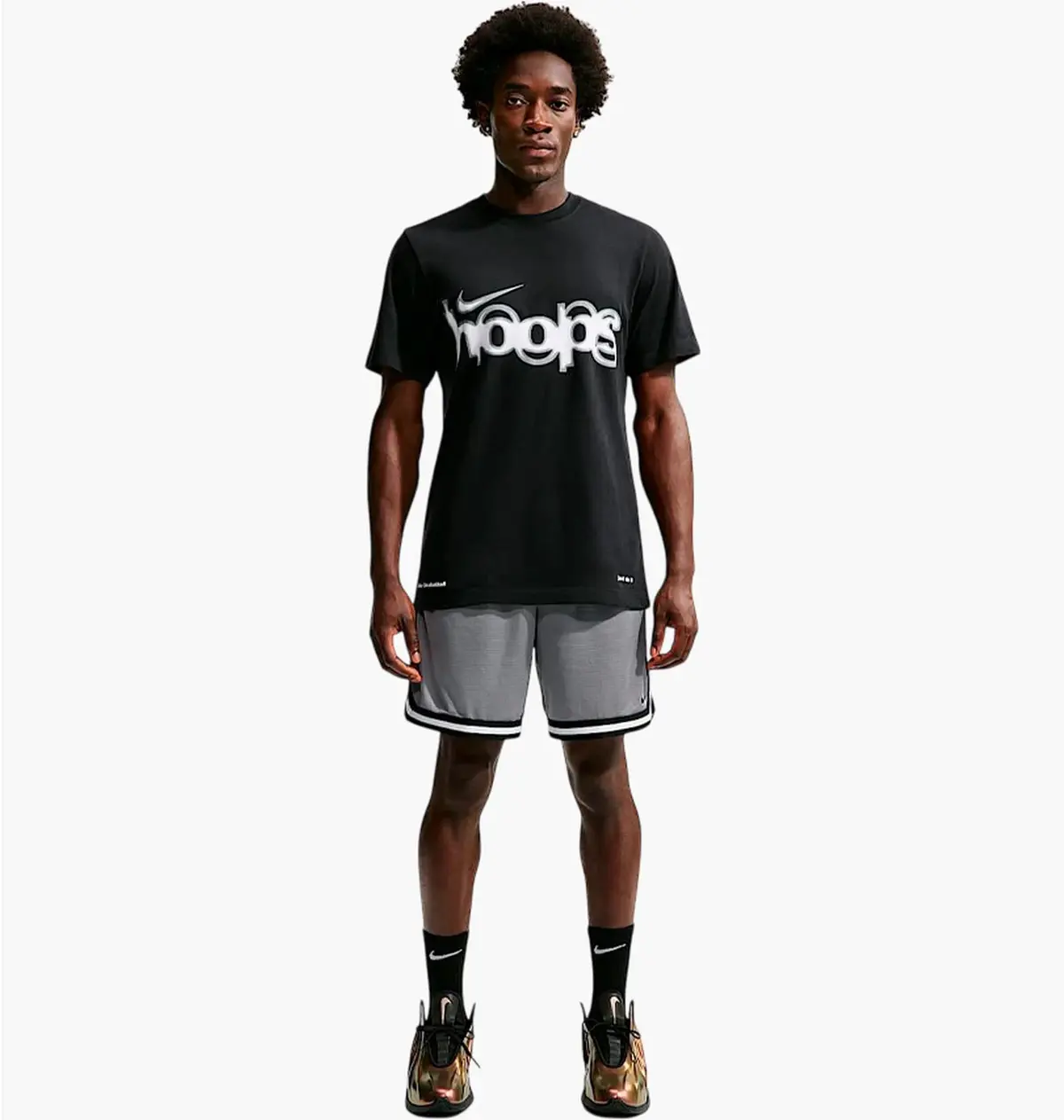 Футболка чоловіча Nike Asbury Hoops Black