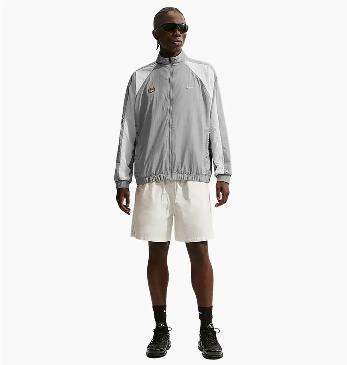 Куртка чоловіча Nike Sportswear Tuned Air Mens Woven Tracksuit Top Grey
