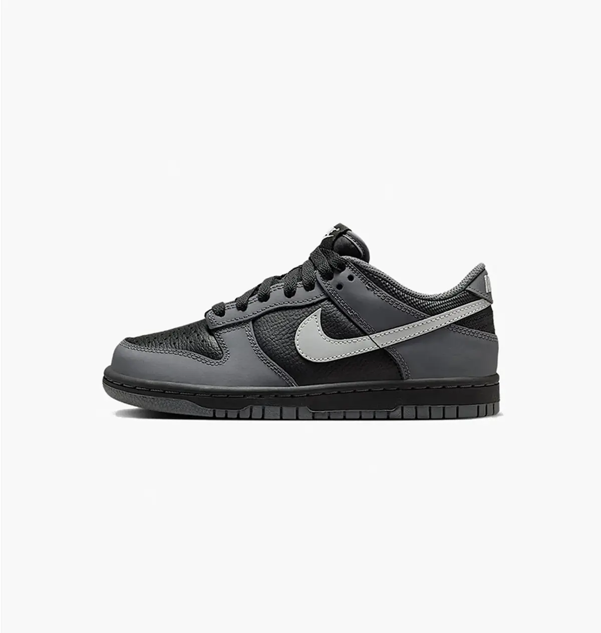 Кросівки дитячі Nike Dunk Low Gs Black Reflect Silver Black/Metallic