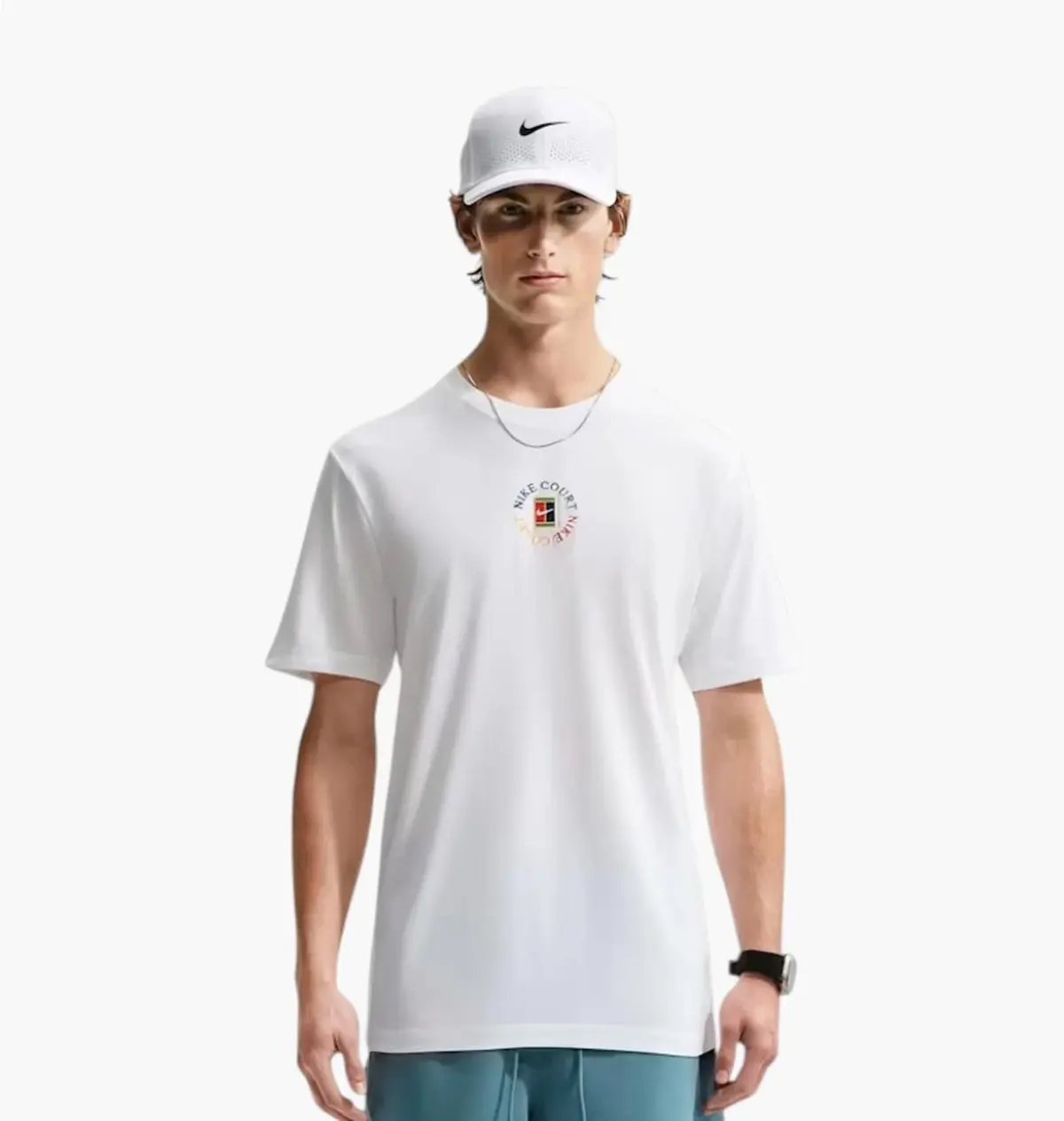 Футболка чоловіча Nike Court White