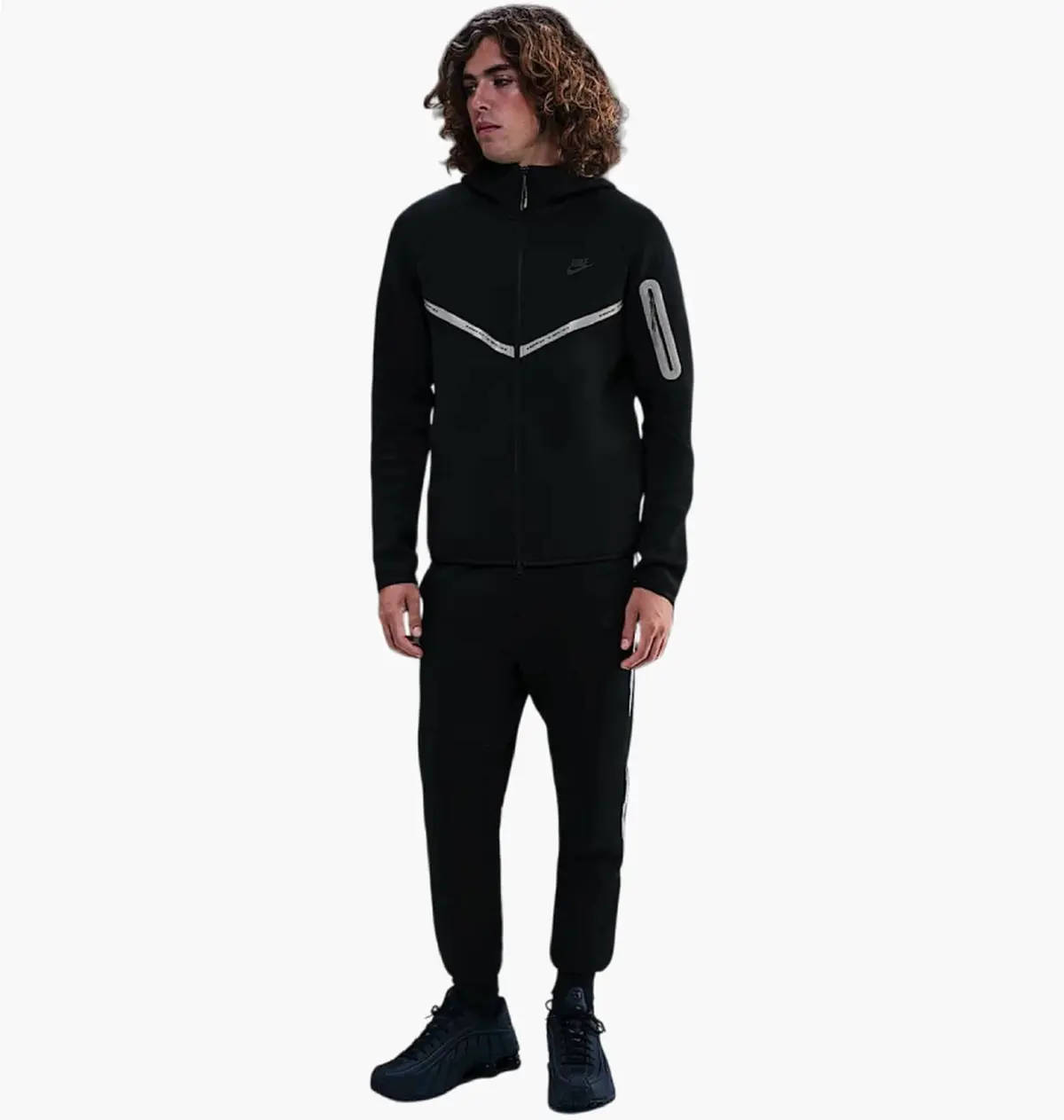 Спортивний костюм чоловічий Nike Tech Fleece Reflective Black