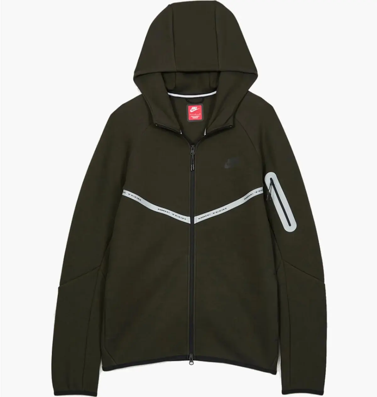 Кофта чоловіча Nike Tech Flc Wr Fz Reflec Olive