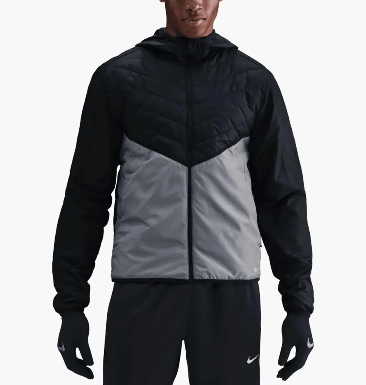Ветровка мужскиая Nike Synfl Rpl Black/Grey