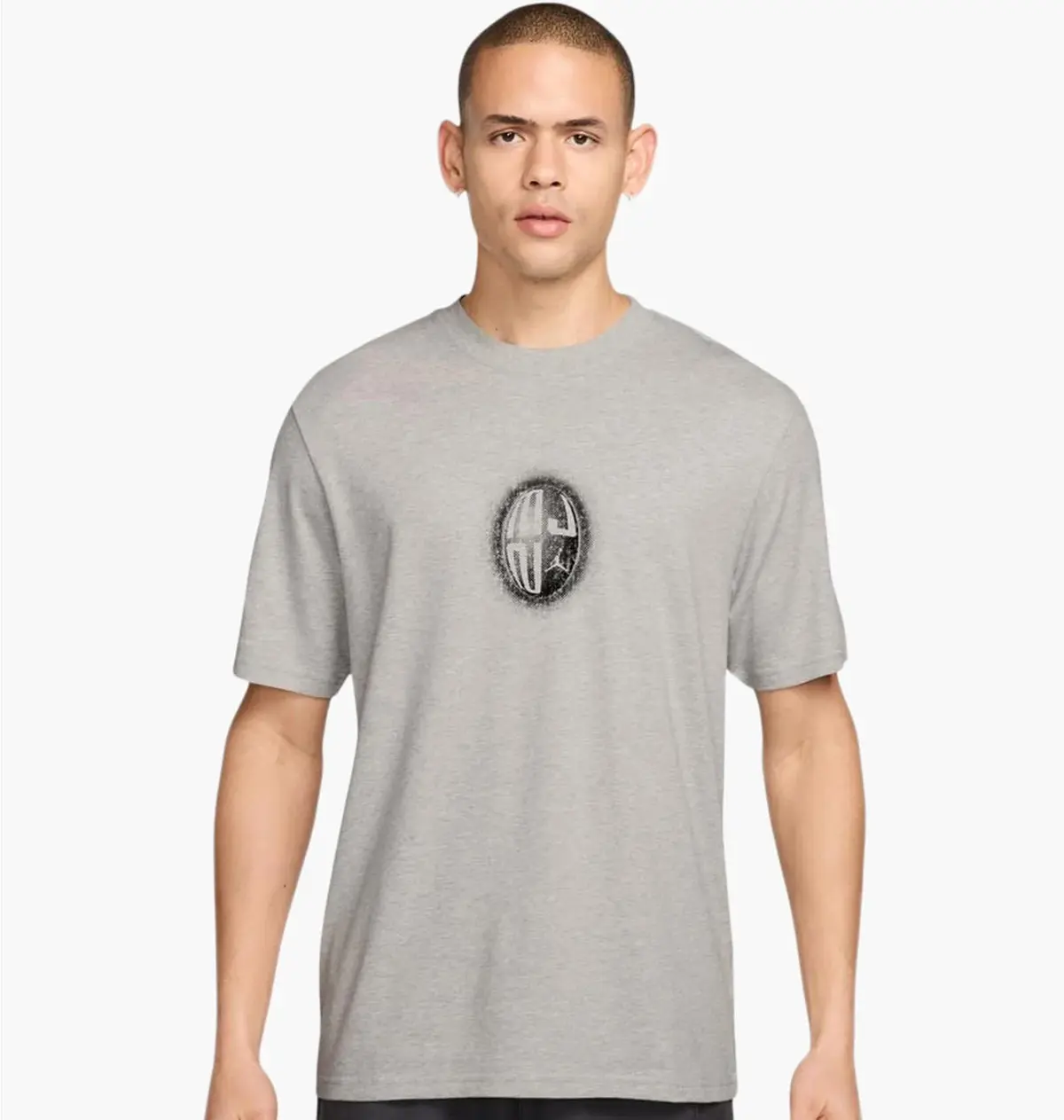 Футболка мужская Jordan Df Sprt Gfx Ss Crew 3 Grey