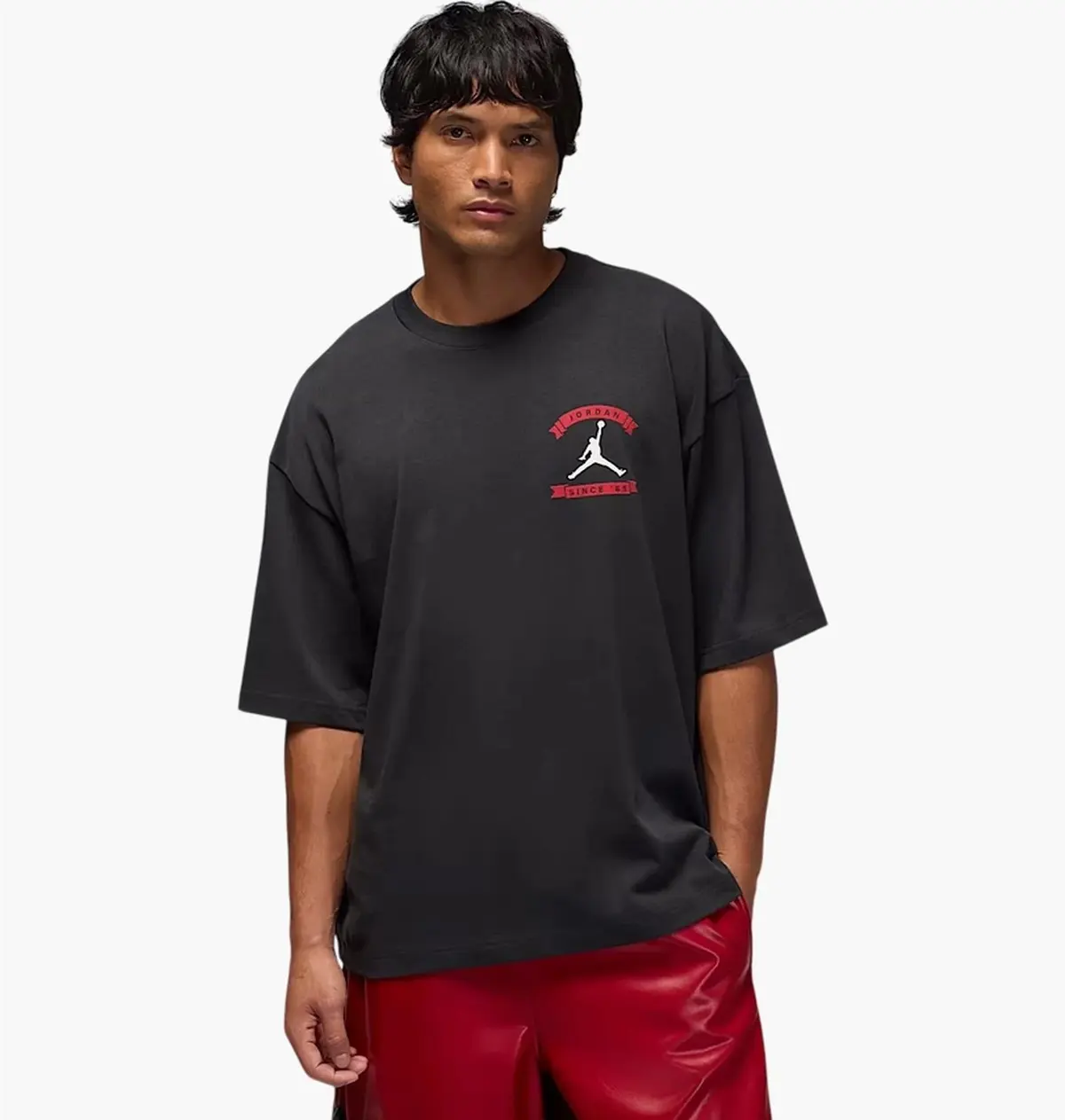 Футболка мужская Jordan Reissue Oversize Ss Crew Cld Off-Noir Tee Black
