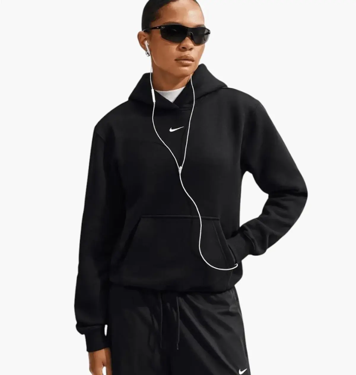 Кофта жіночі Nike Stdo Flc Mw Std Po Black