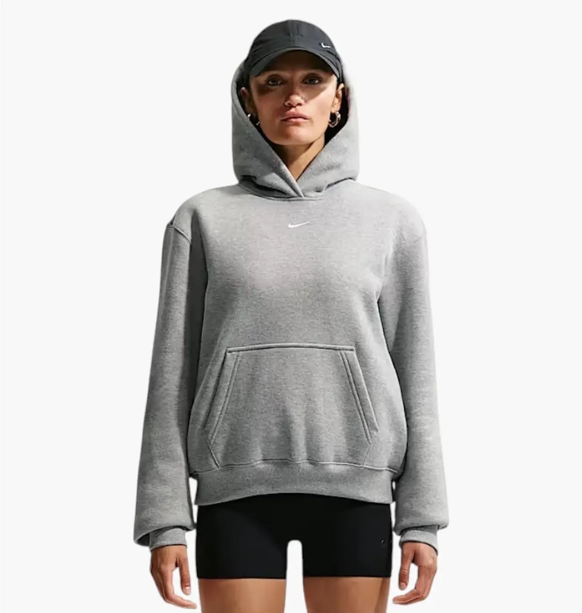 Кофта женская Nike Studio серая IM8100-063