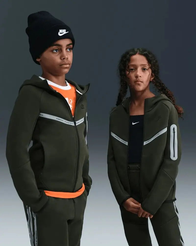 Свитер детской Nike Tech Fleece Full-Zip Reflective