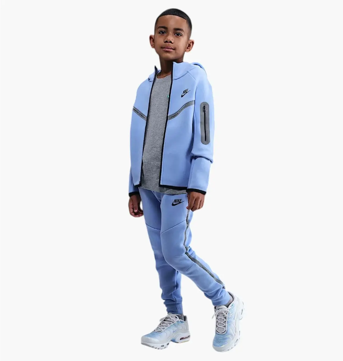 Свитер детской Nike Tech Fleece Reflect Blue