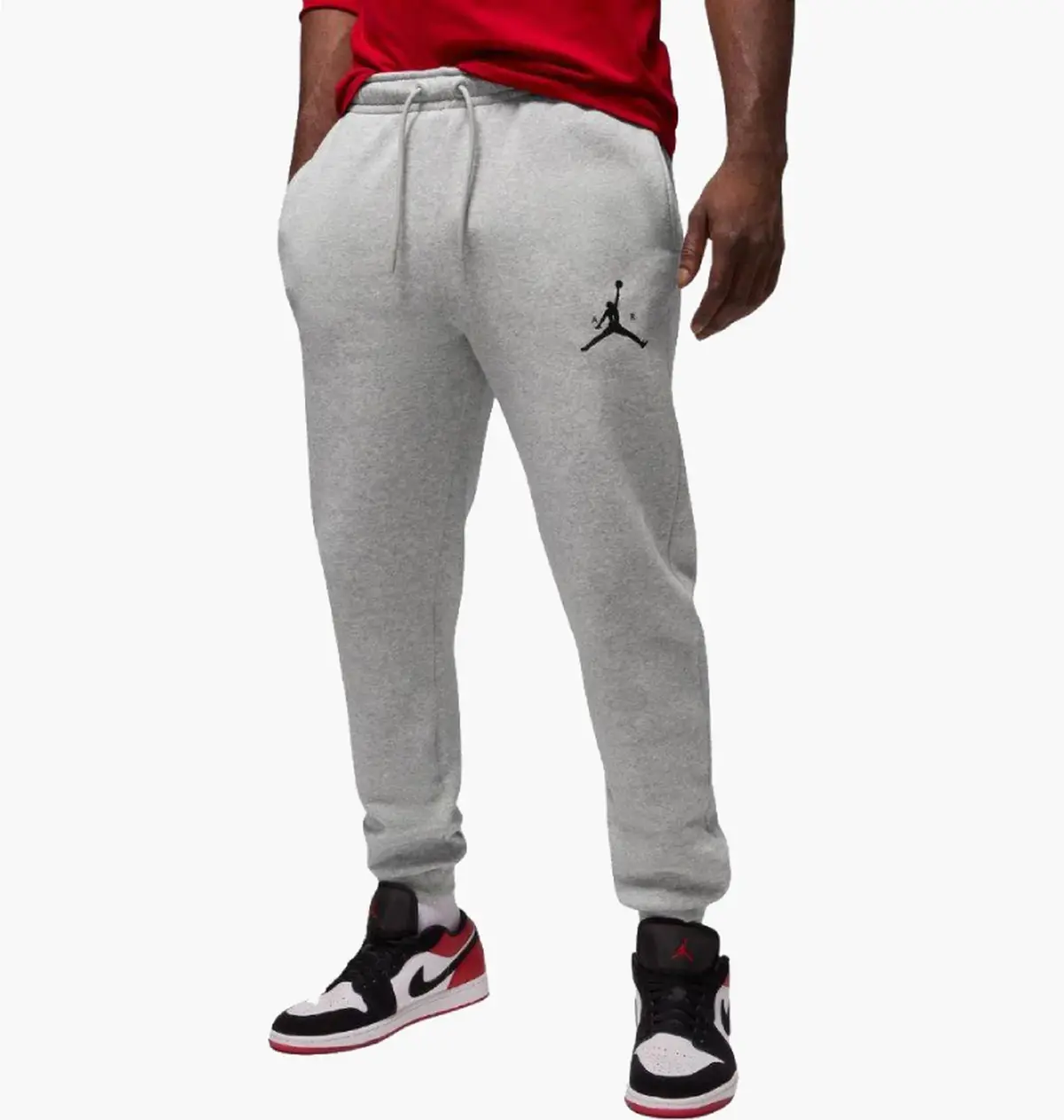Брюки чоловічі Jordan Jumpman Fleece Grey