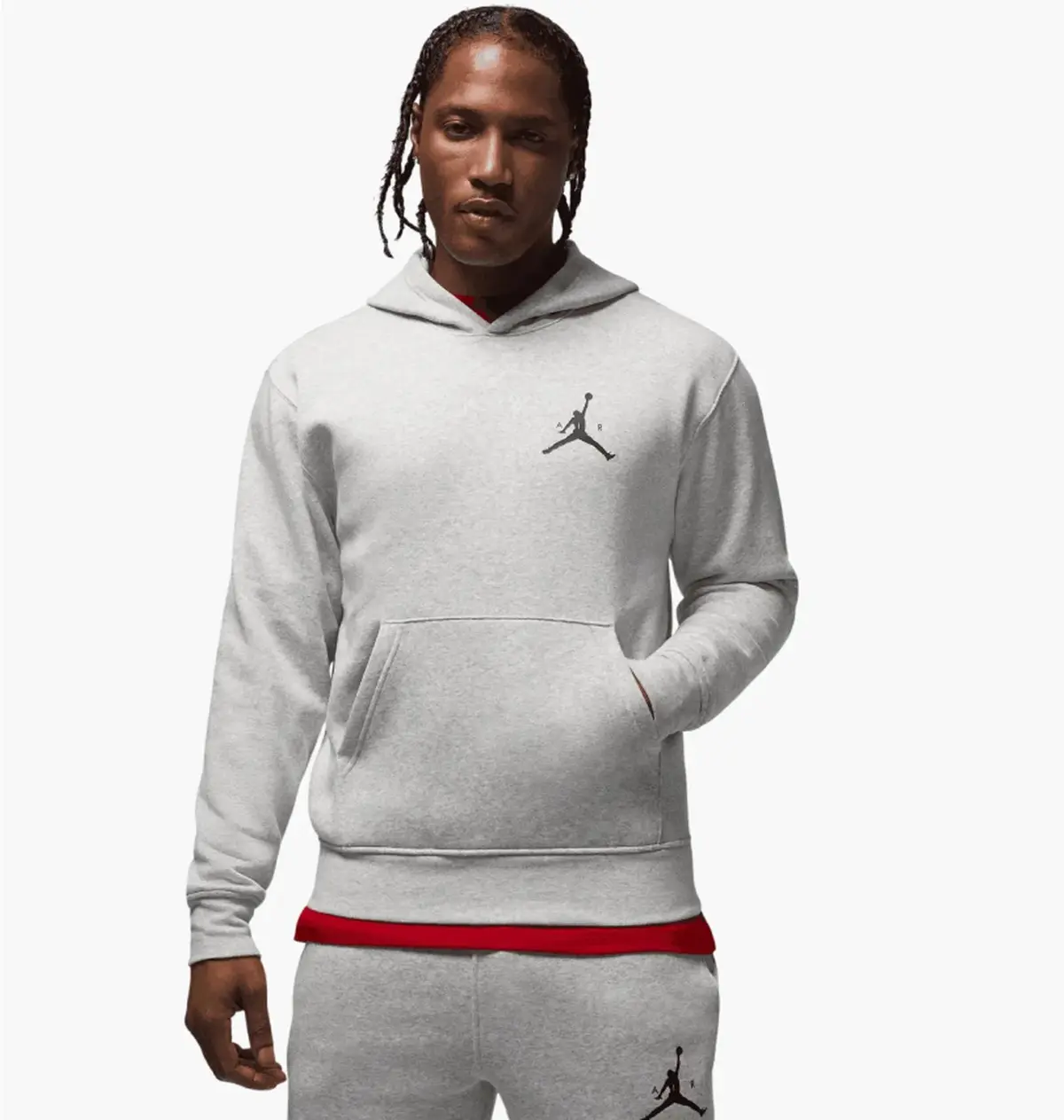 Кофта чоловіча Jordan Jumpman Fleece Grey