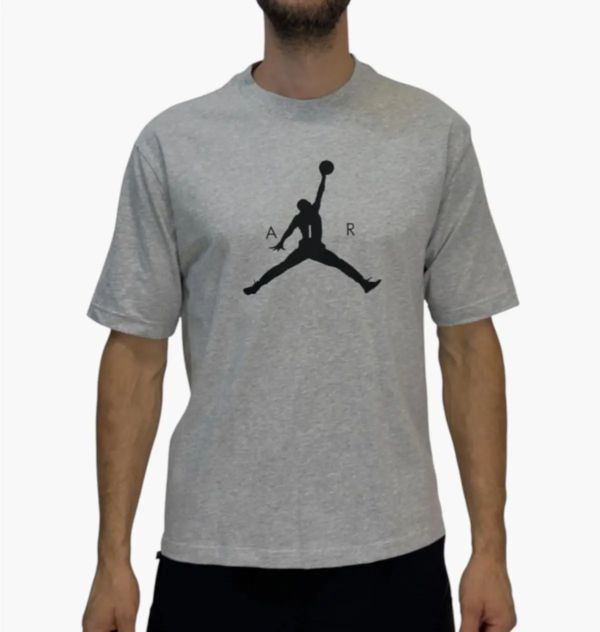 Футболка мужская Jordan Jumpman Grey