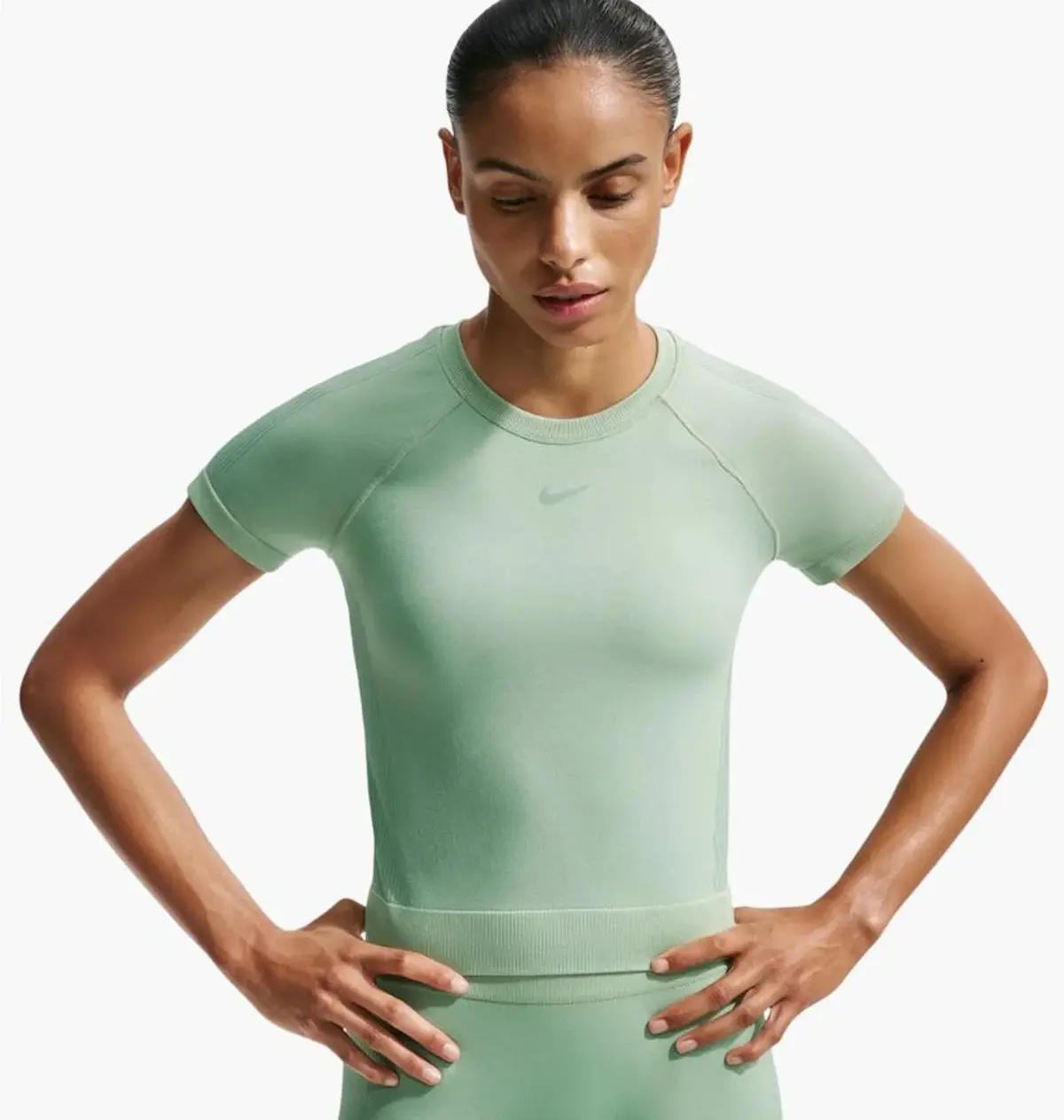 Футболка жіноча Nike Pro Olive