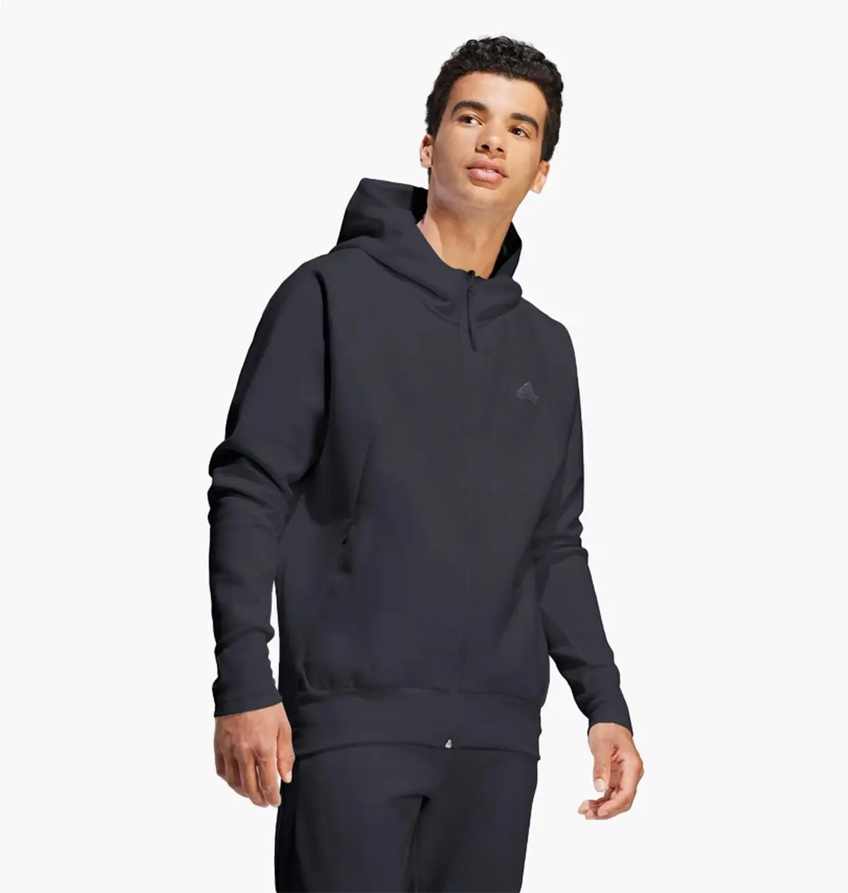 Кофта мужская Adidas Z.N.E. Premium Full-Zip Hooded Black