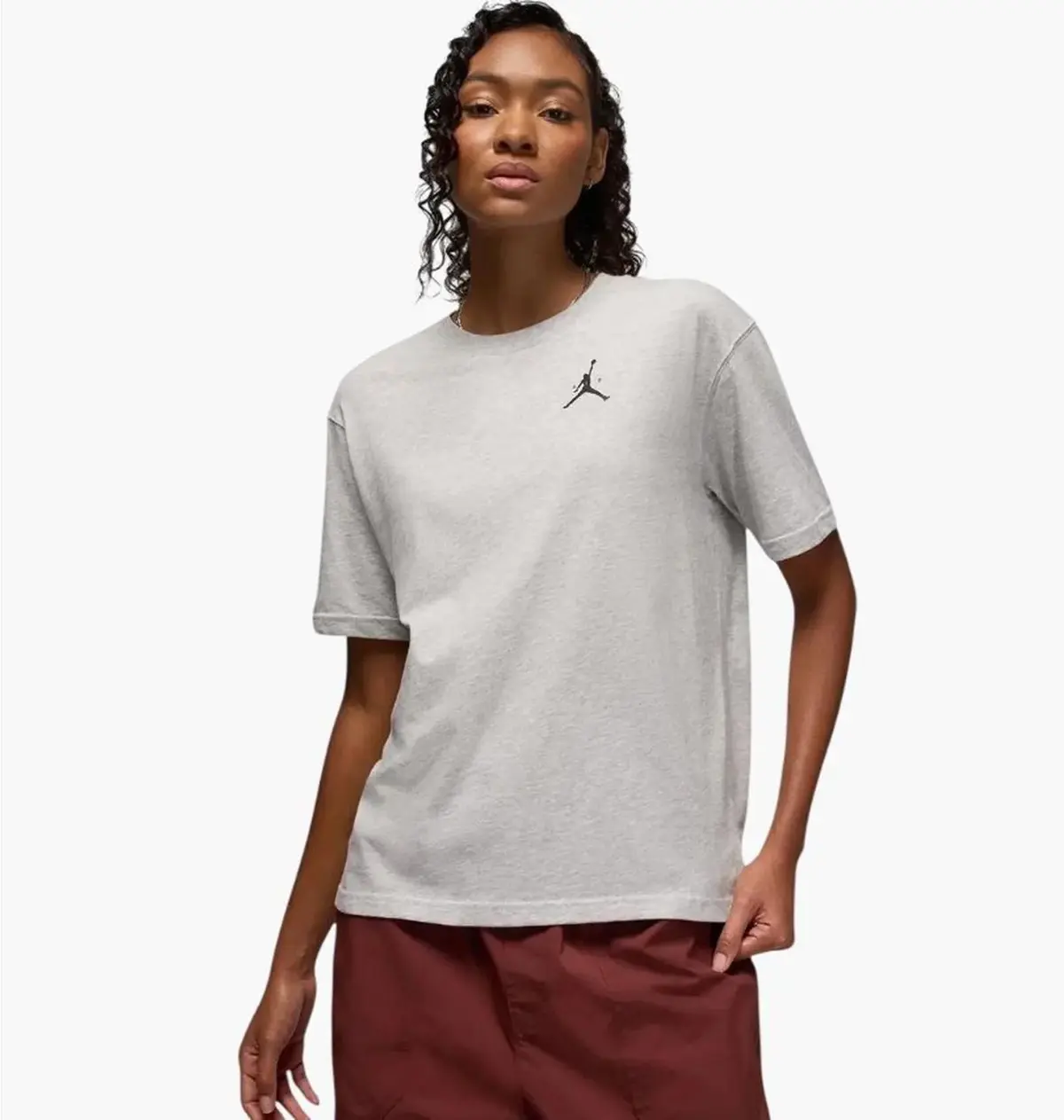 Футболка женская Jordan Jumpman Grey