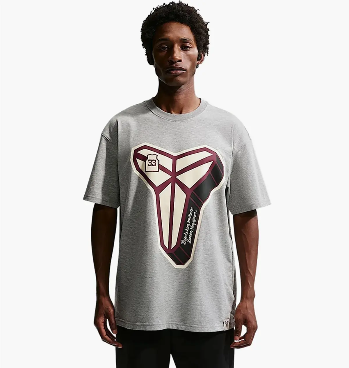 Футболка чоловіча Nike Kobe Dri-Fit Basketball T-Shirt Grey