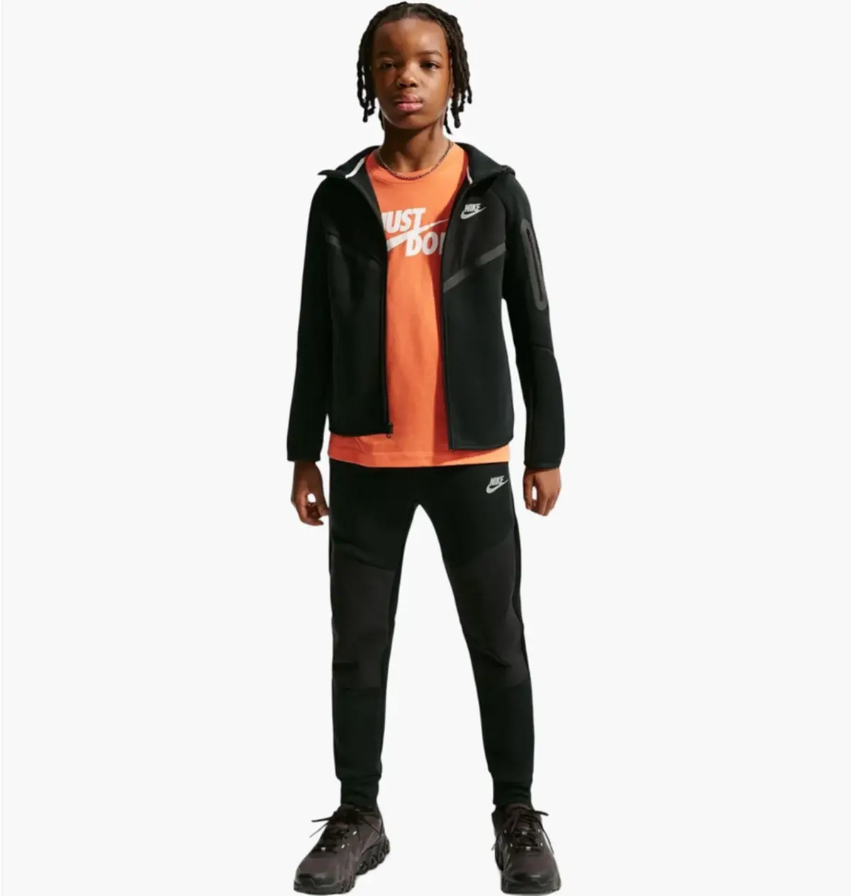 Спортивний костюм дитячий Nike B Nsw Tch Flc Black