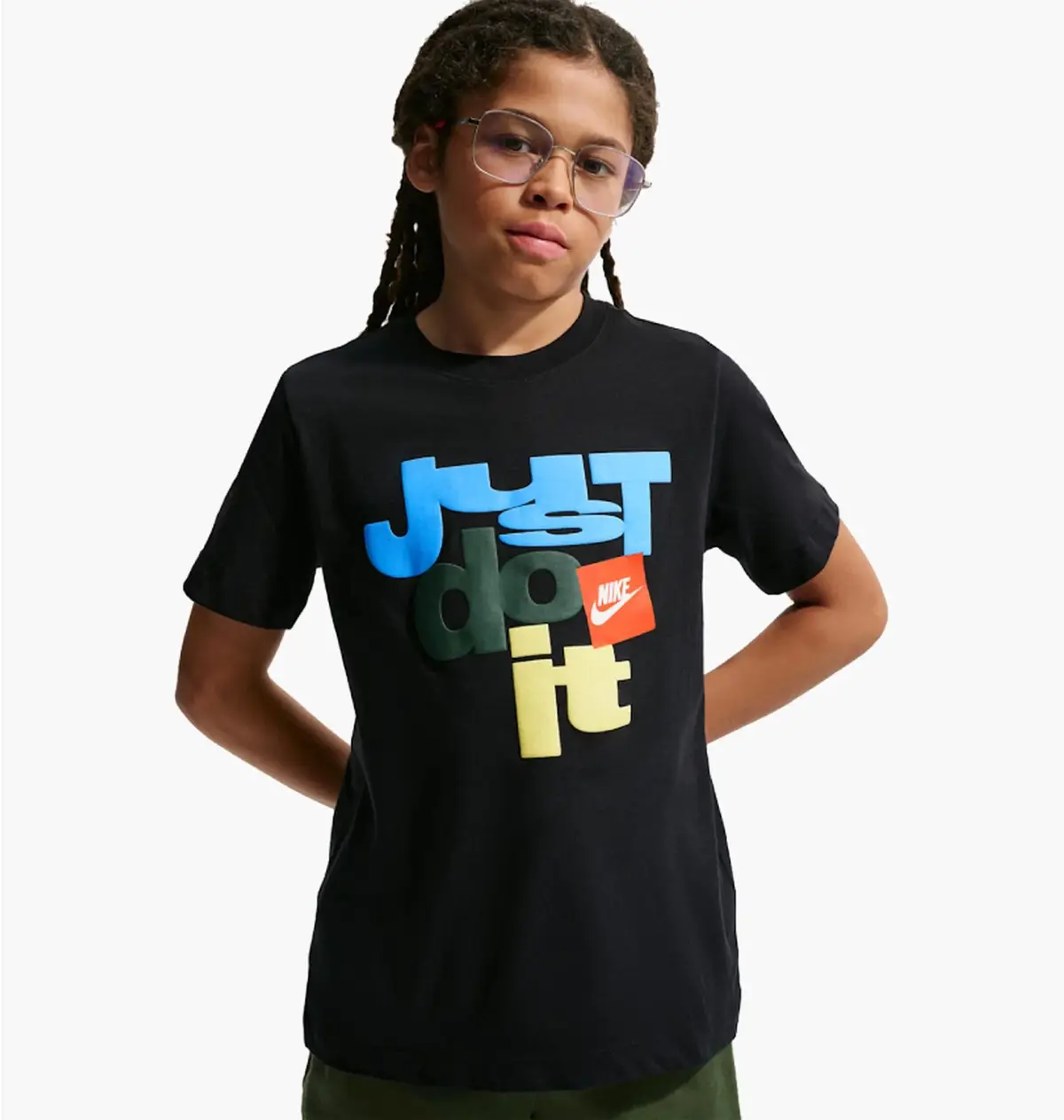 Футболка детская Nike Sportswear Club Black