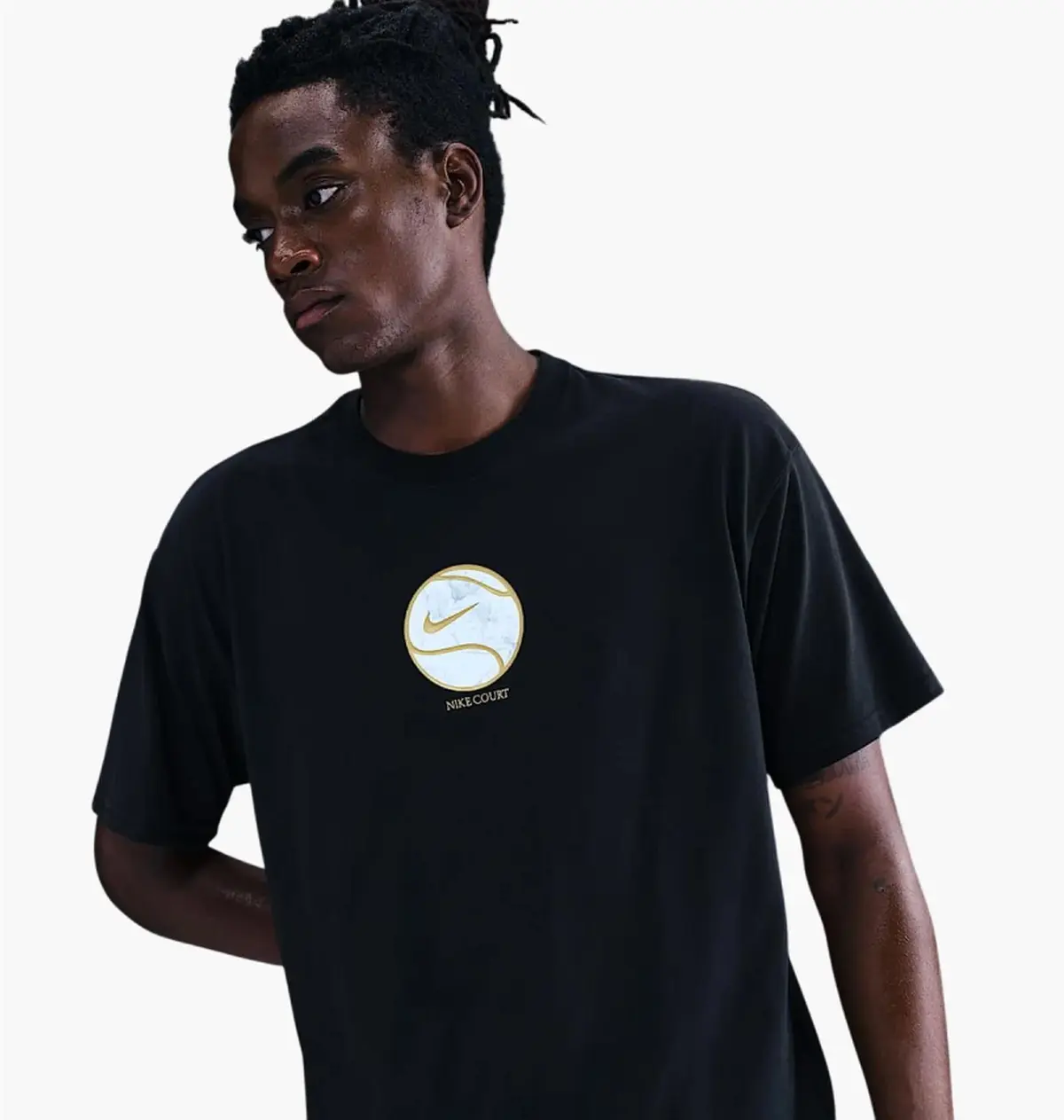 Футболка чоловіча Nike M90 Sha Black