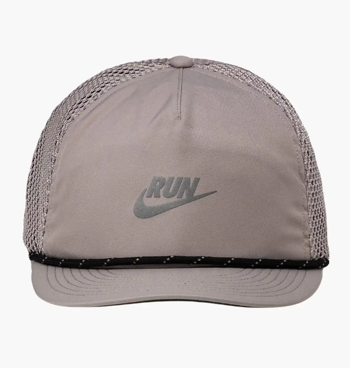 Кепка Nike Pro Dri-Fit Unstructured Swoosh Run Grey