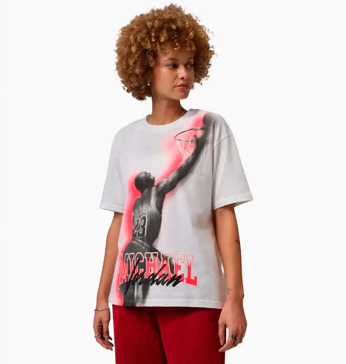 Футболка женская Jordan Heritage White