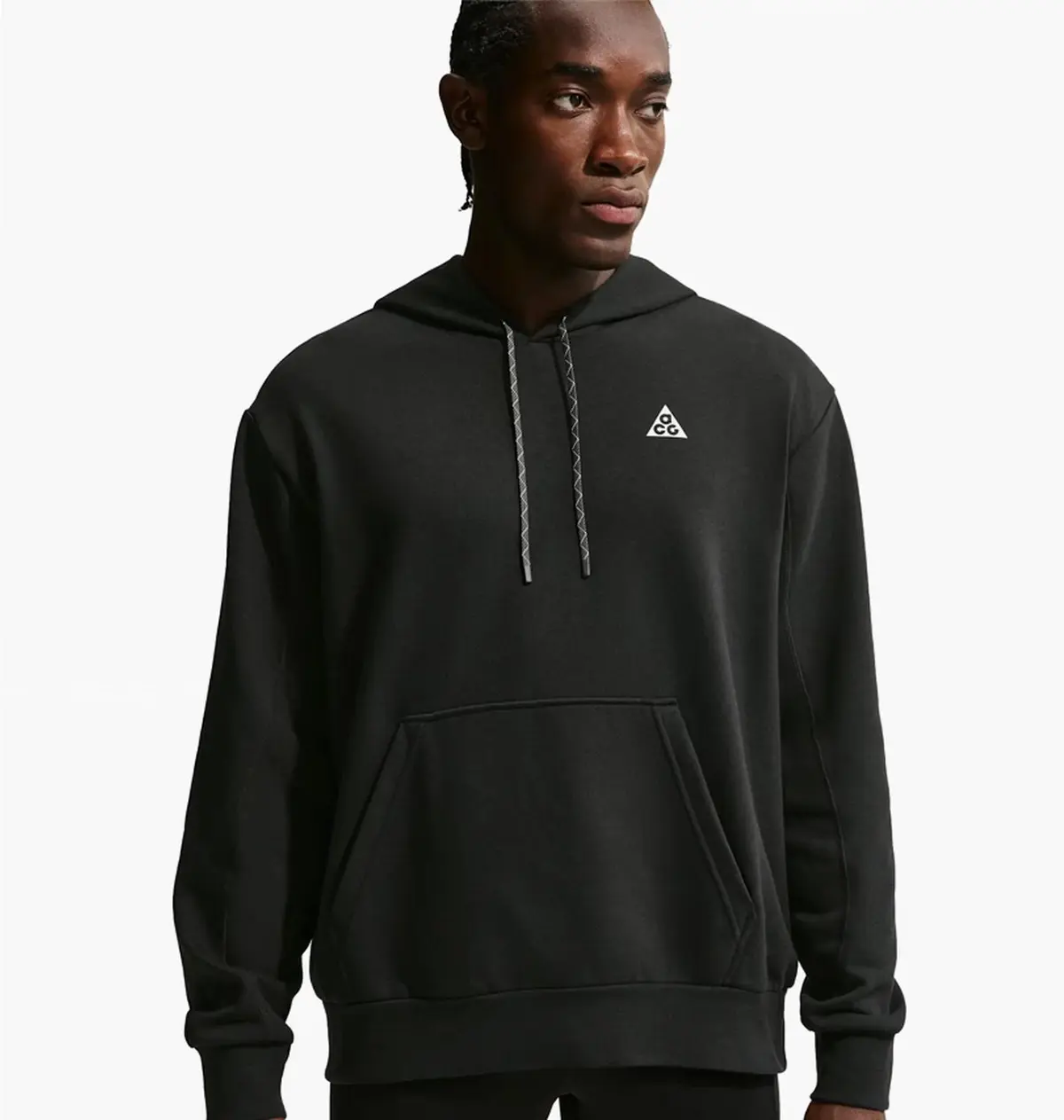 Кофта чоловіча Nike Acg Magic Hour Mens Dri-Fit Trail Hoodie Black/White