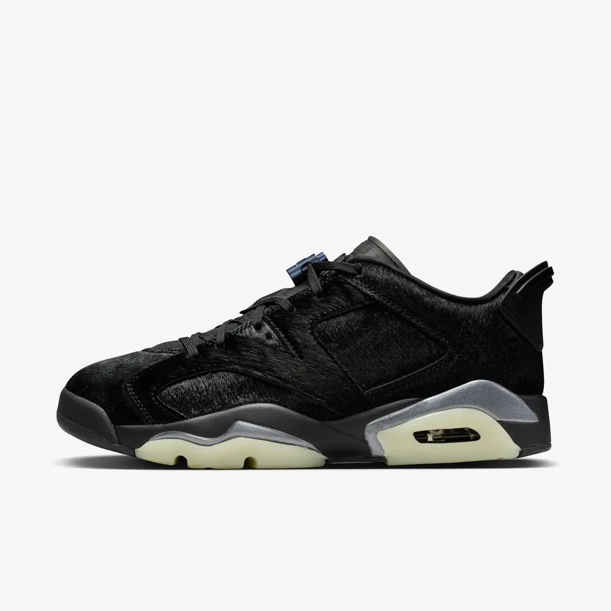 Кроссовки женские Jordan 6 Retro Low «Blackout»