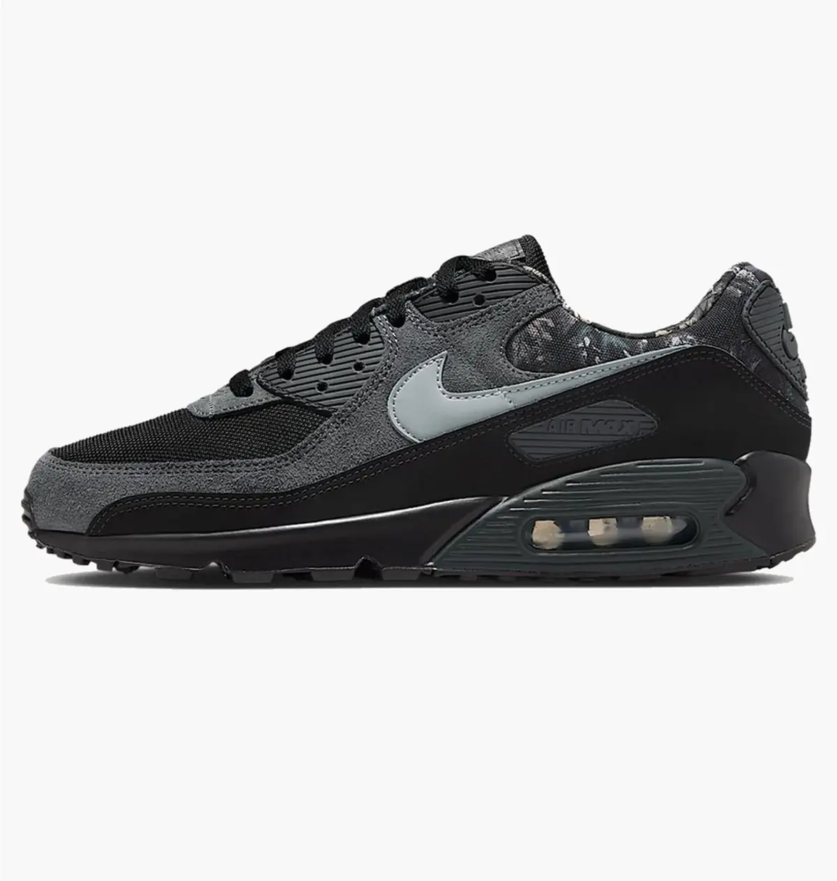 Кросівки чоловічі Nike Air Max 90 Mens Shoes Black/Grey