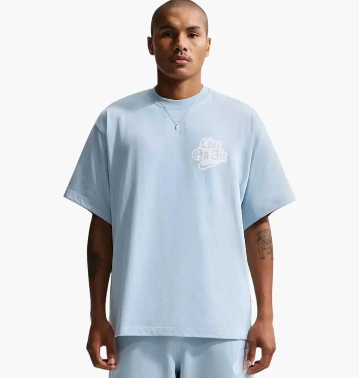 Футболка чоловіча Nike Solo Light Blue