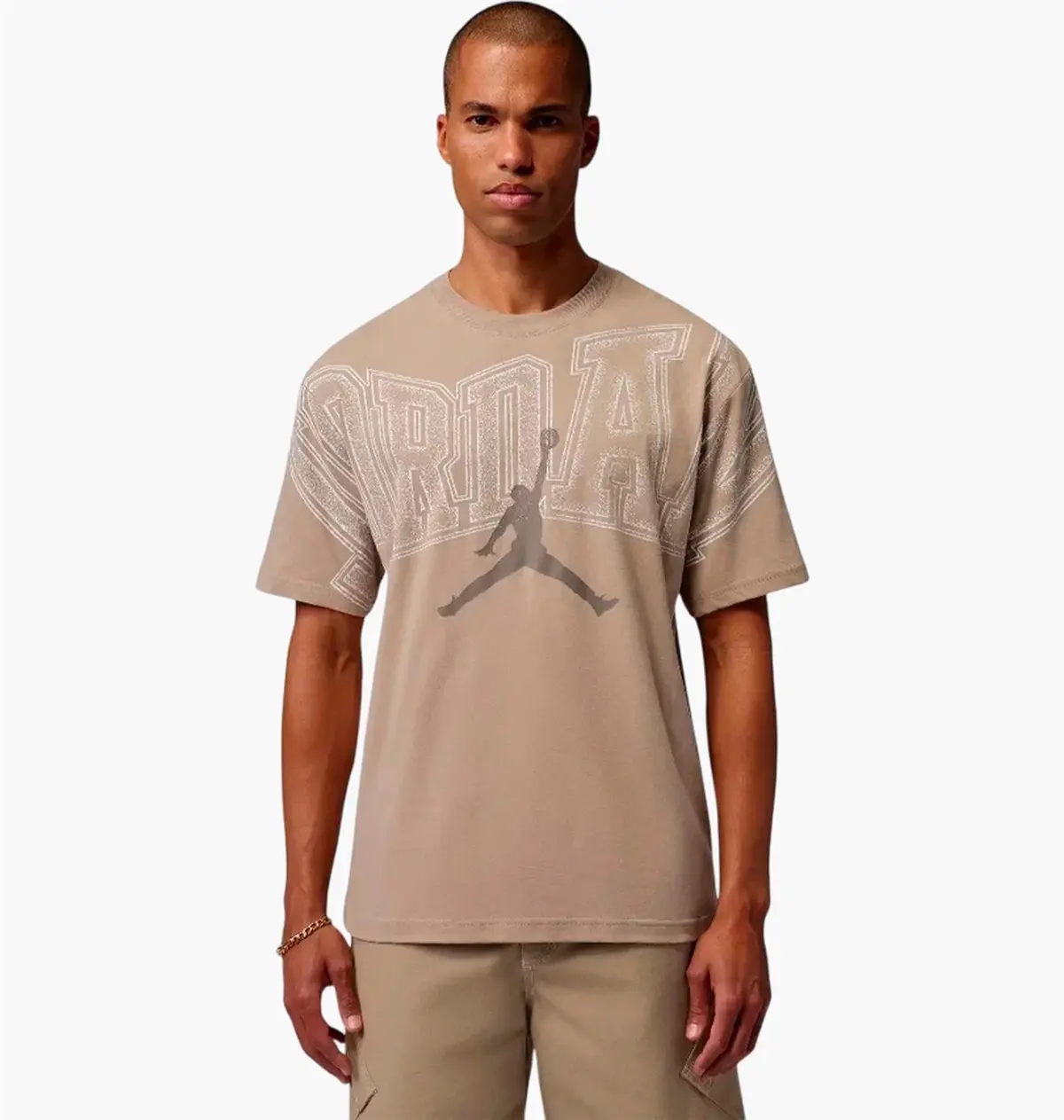 Футболка мужская Jordan New Stretch Gfx Beige
