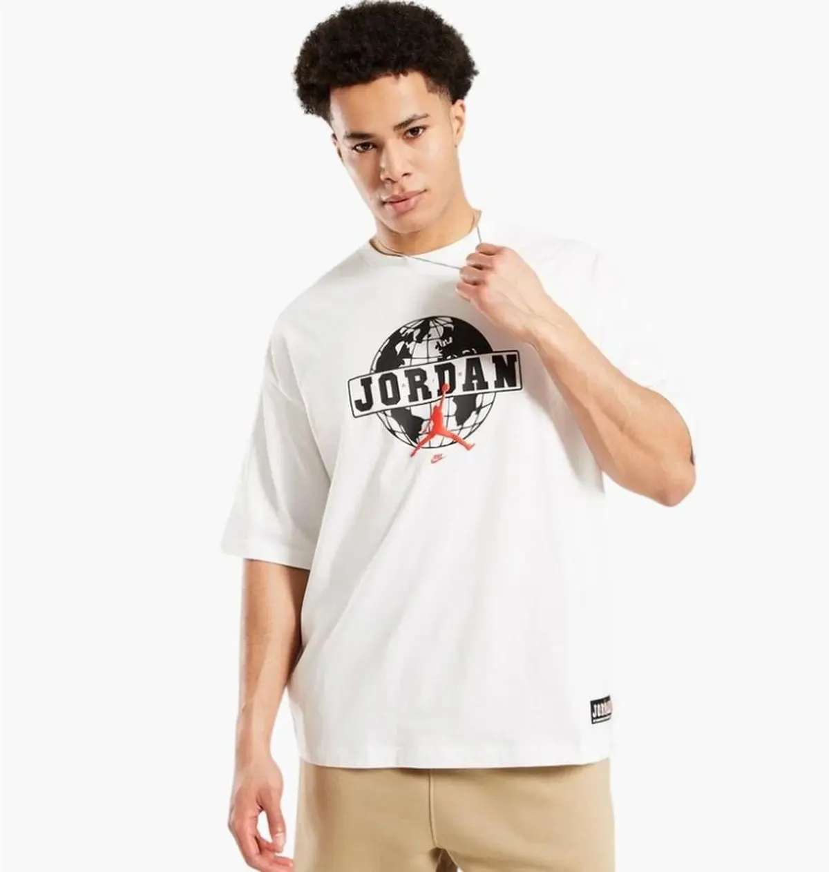 Футболка мужская Jordan Globe White