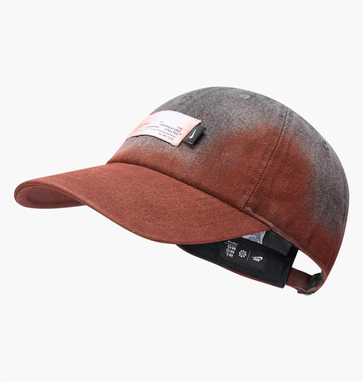 Кепка Nike Club Unstructured Denim Painters Grey/Red