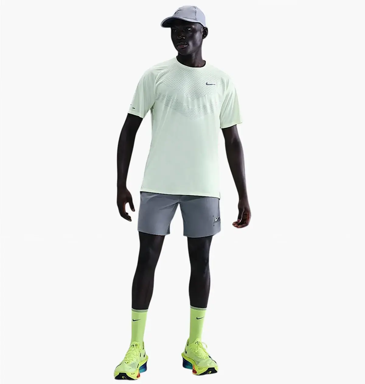 Шорти чоловічі Nike Challenger Grid Shorts Black/Grey