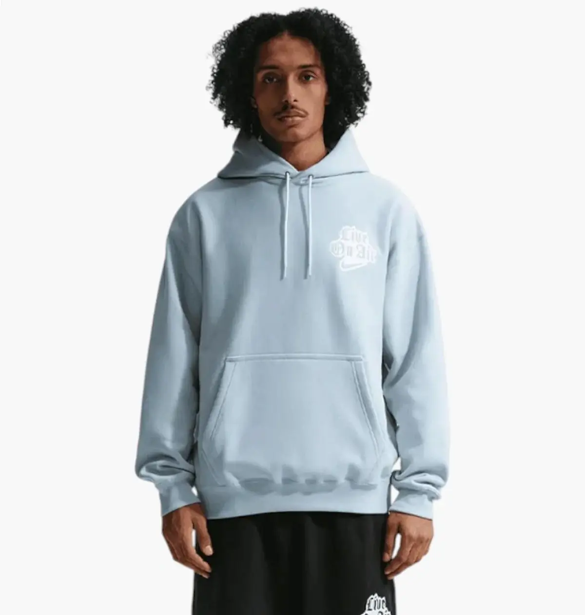 Кофта чоловіча Nike Solo Swoosh Light Blue