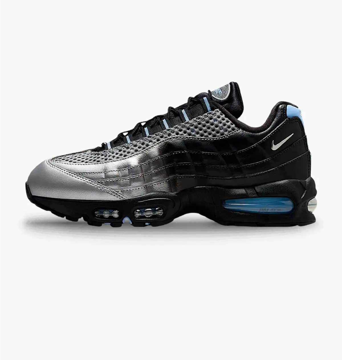 Кросівки чоловічі Nike Air Max 95 Big Bubble X Palace Metallic/Black