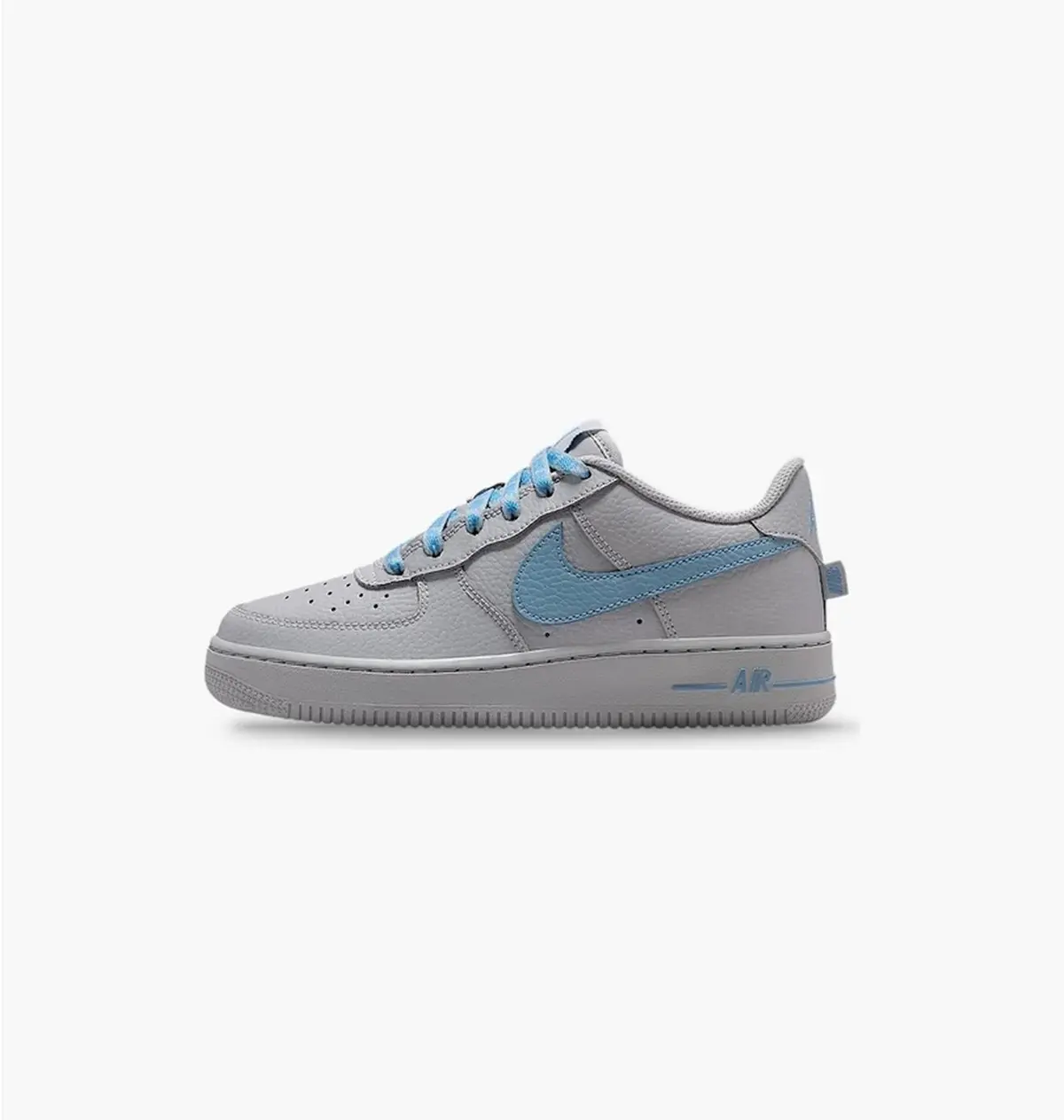 Кросівки дитячі Nike Air Force 1 Low Js Grey/Blue