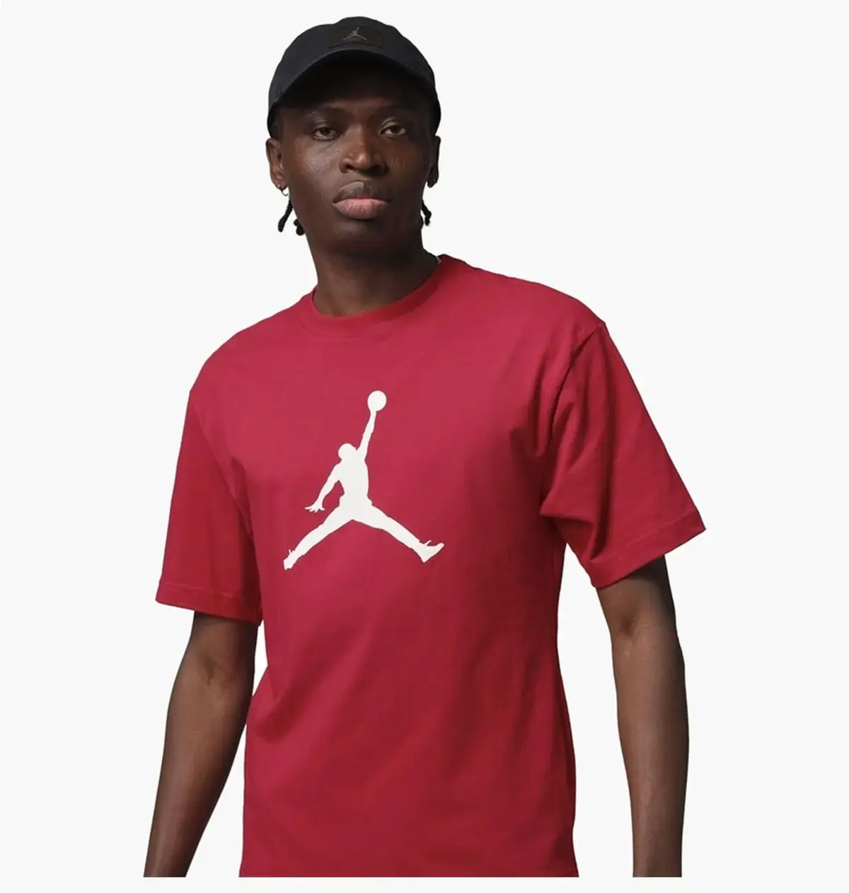 Футболка чоловіча Nike Jumpman Ss Hbr Tee 2 T-Shirt Short Sleeve Bordo