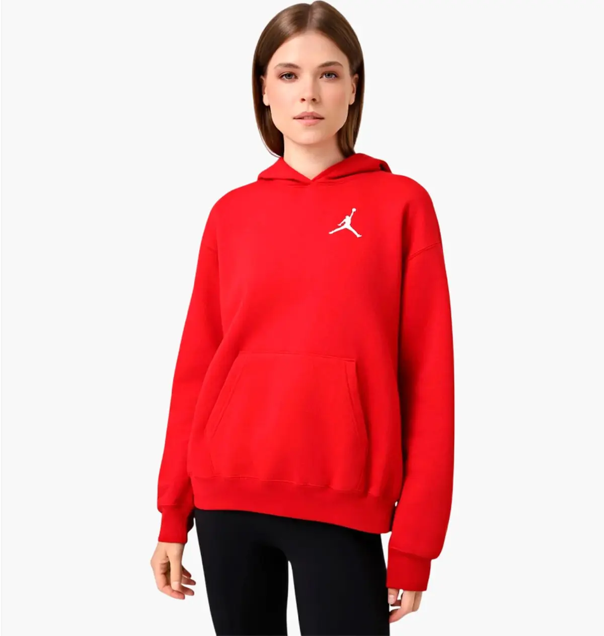 Кофта женская Jordan Jumpman красная IR0346-687