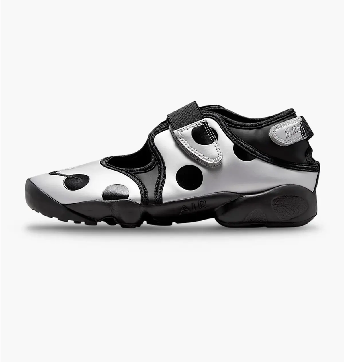 Кроссовки женские Nike Air Rift Polka Dots Metallic Black/White