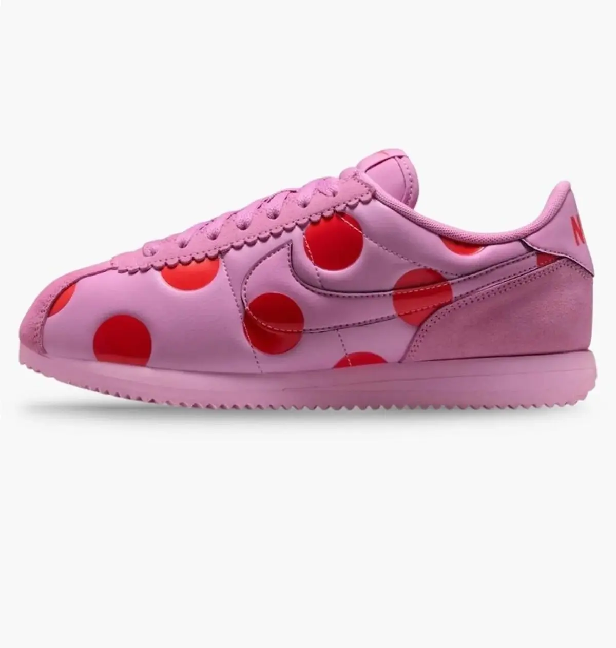Кроссовки женские Nike Cortez Polka Dots Pink