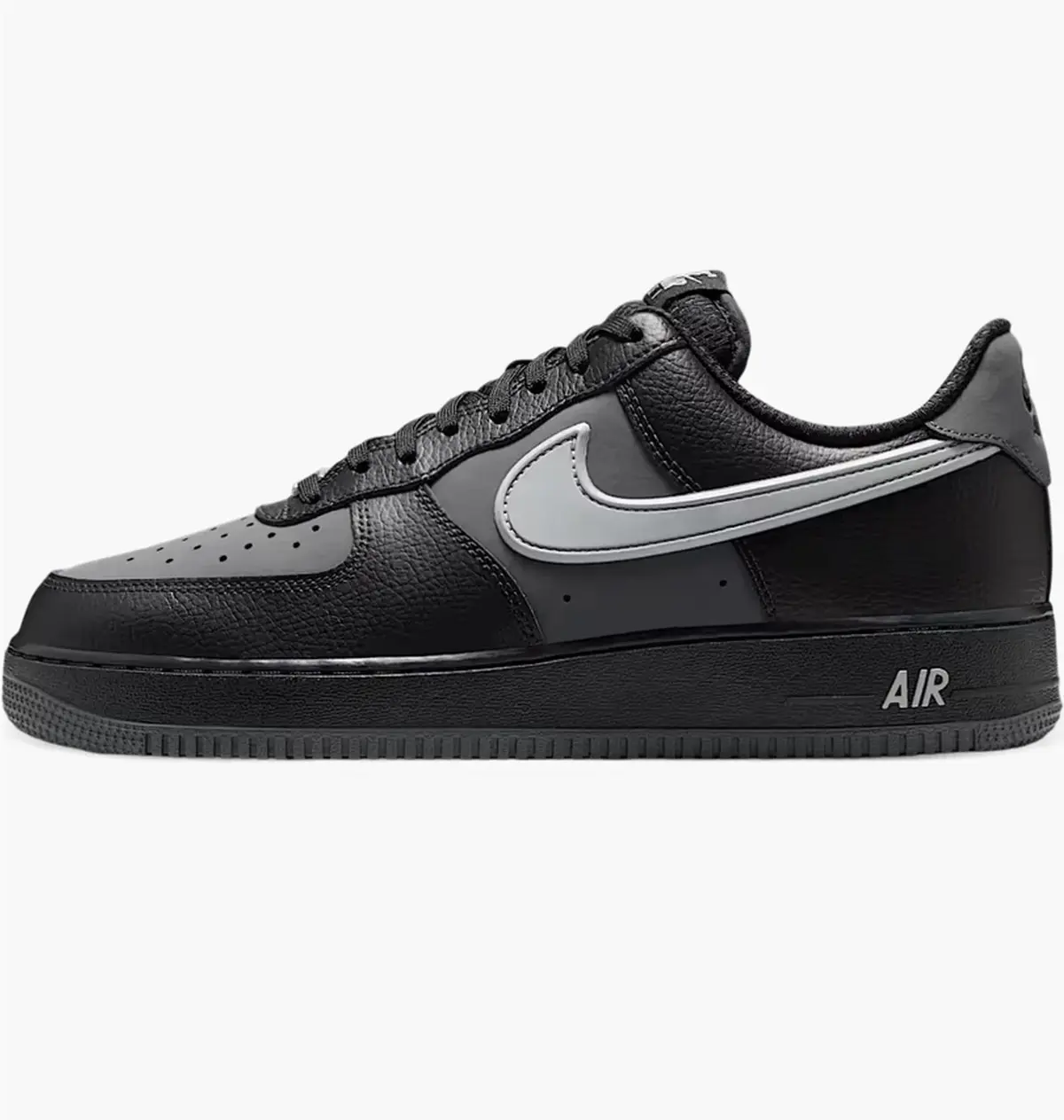 Кроссовки мужские Nike Air Force 1 07 Lv8 Black/Metallic