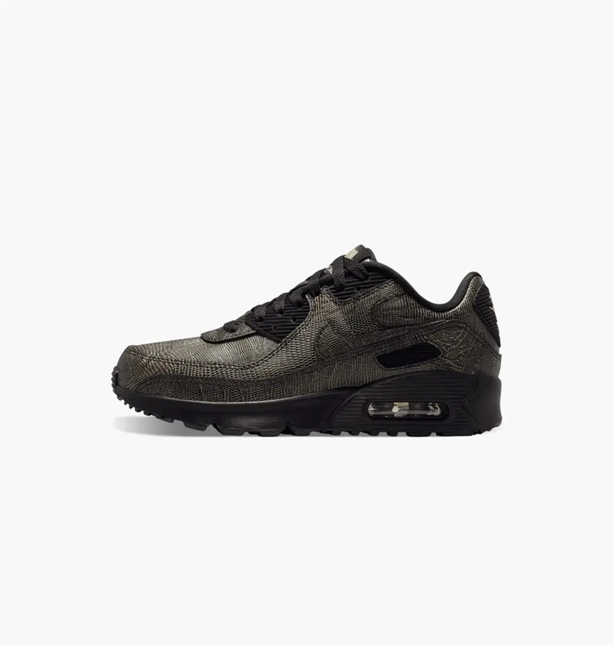 Кросівки дитячі Nike Air Max 90 Tech Gs Black Reptile Black