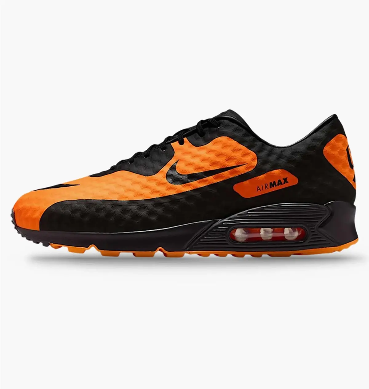 Кроссовки мужские Nike Air Max 90 Bright Citrus Hypervenom Orange/Black