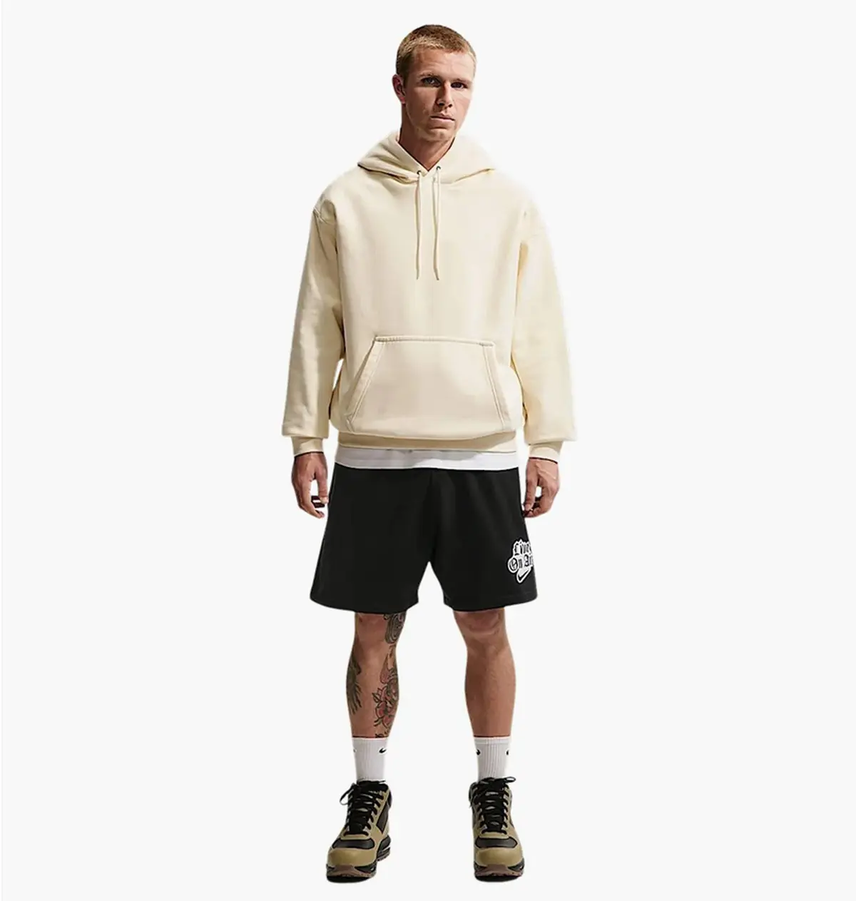Шорти чоловічі Nike Solo Swoosh Mens Fleece Shorts Black