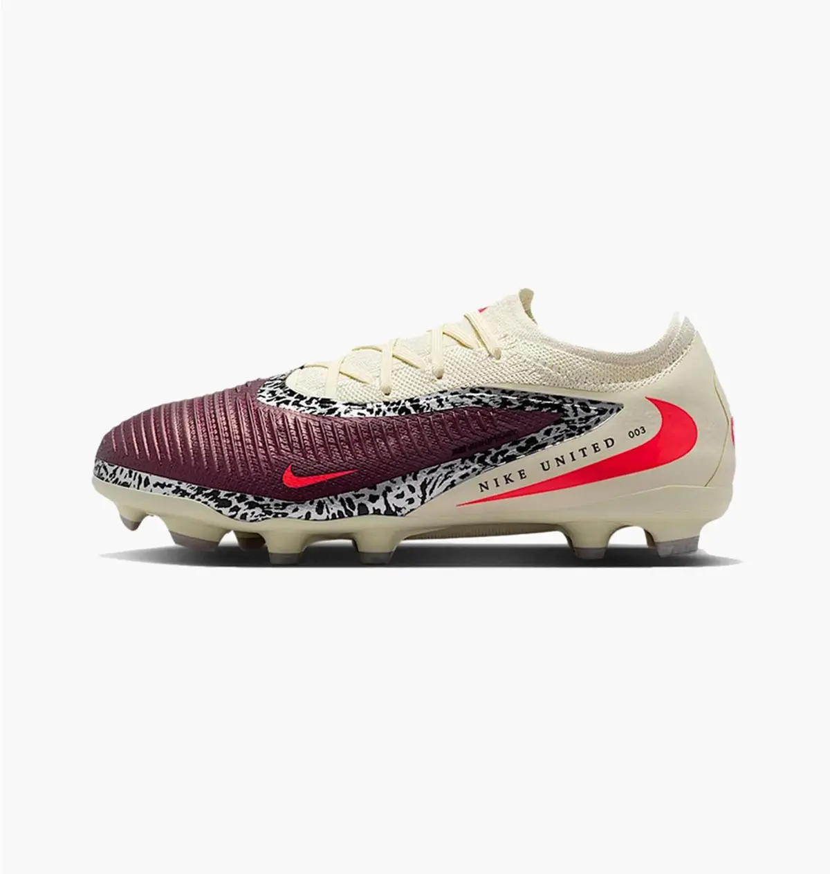 Бутсы детские Nike Phantom 6 Low Pro Bordo/Beige