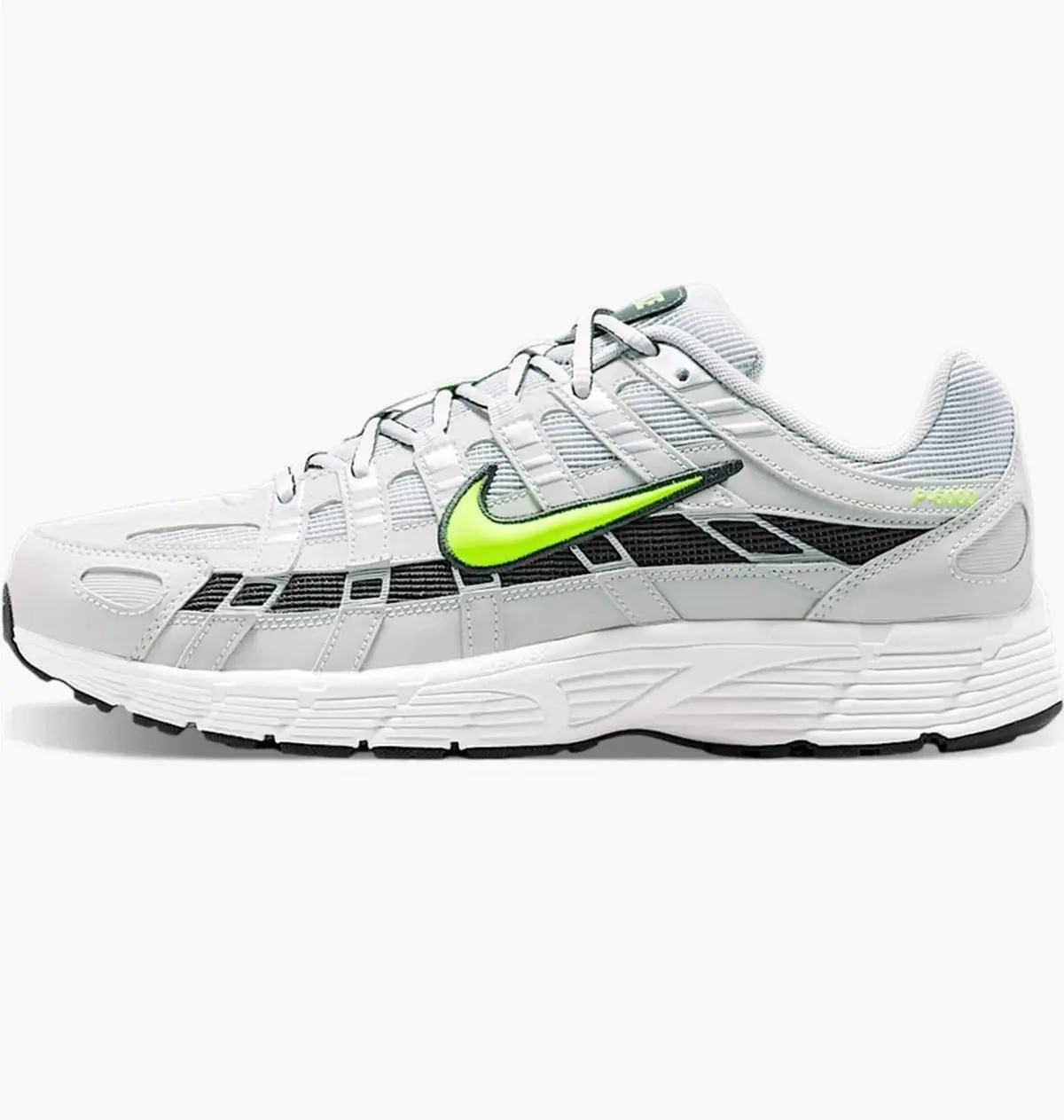 Кроссовки мужские Nike P-6000 Grey Fog Volt White
