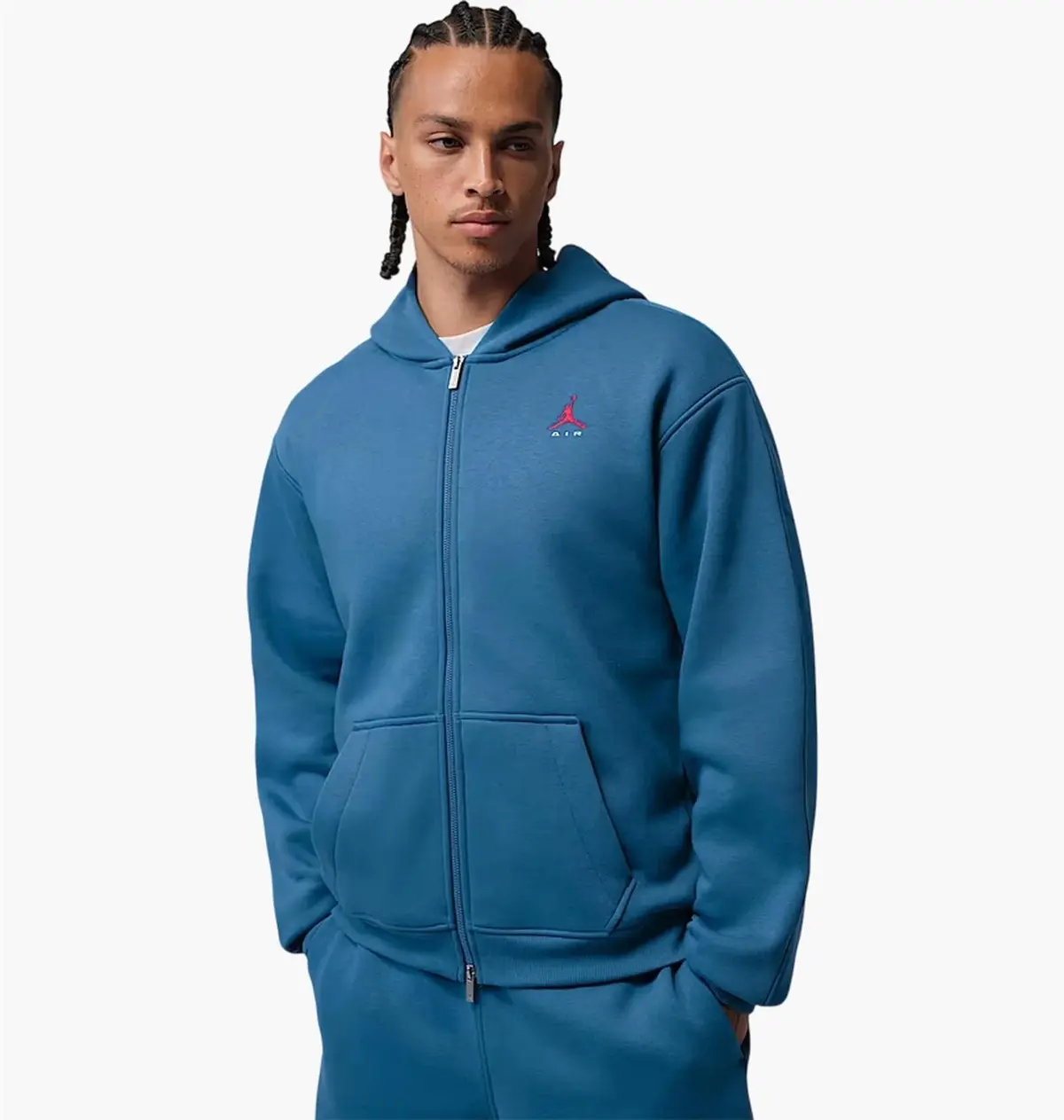 Кофта чоловіча Jordan Brooklyn Fleece Full-Zip Blue